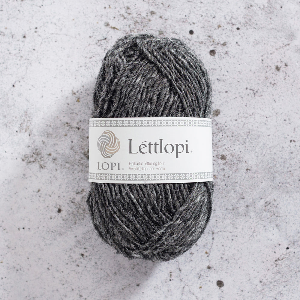 Lettlopi. Dark Grey Heather. 0058. TILBUD. UTGÅENDE. INGEN BYTTERETT.