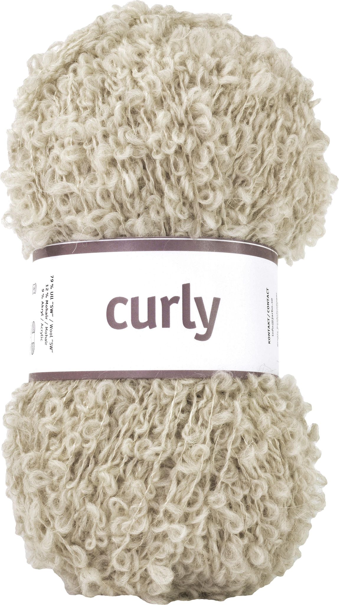 Curly - Krøllegarn.