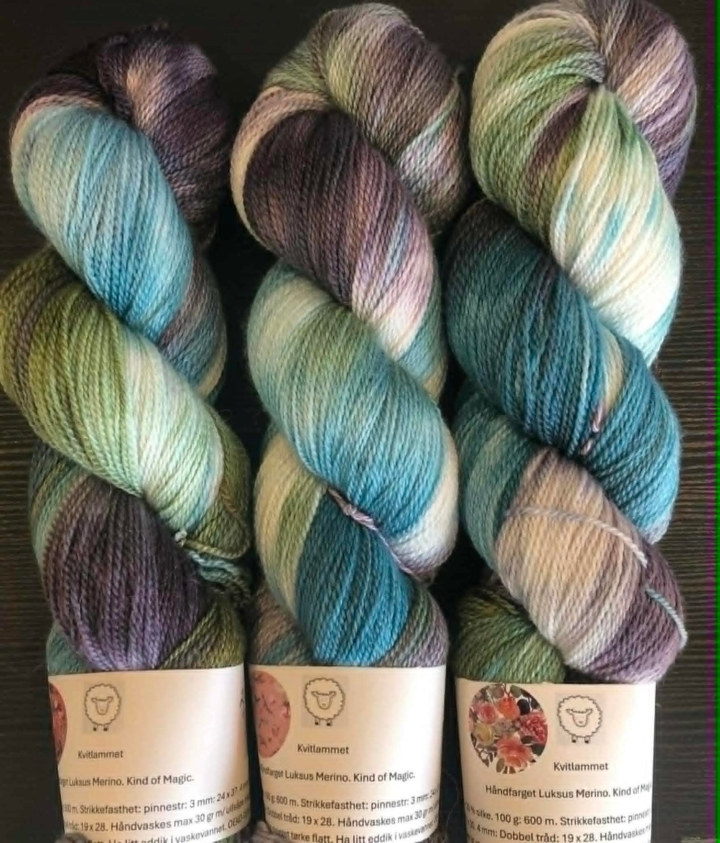 Kvitlammets Luksus merino. Kind of Magic. TILBUD - INGEN BYTTERETT - UTGÅENDE.