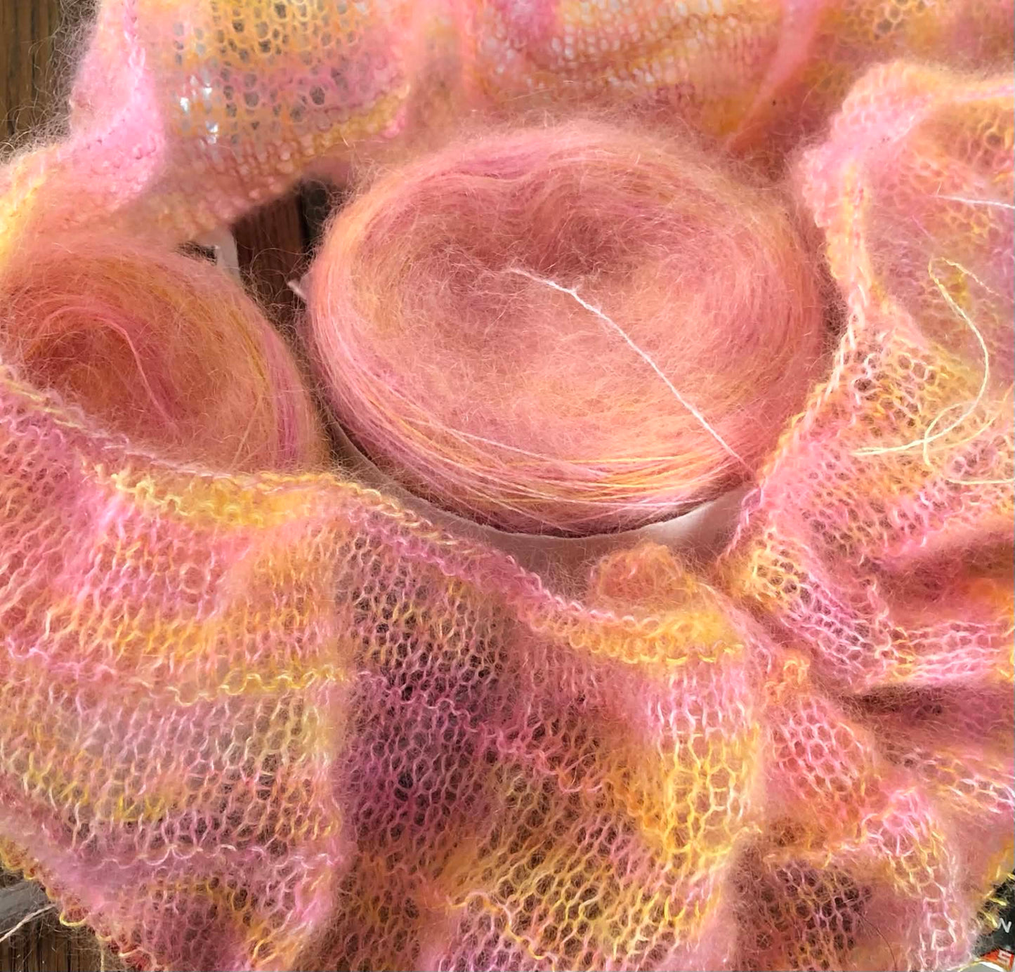 Summer Feeling. Brushed Kid Silk.