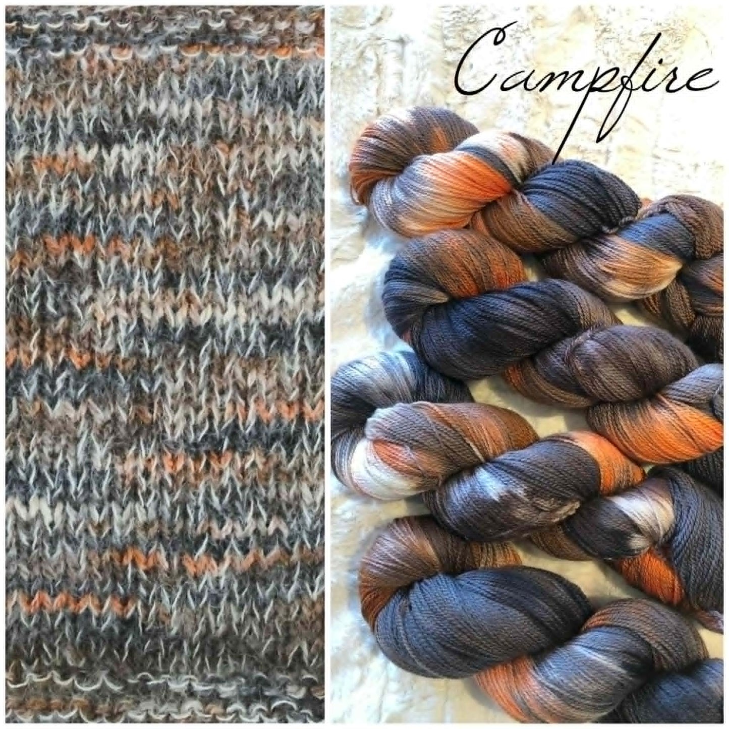 Kvitlammets Luksus merino. Campfire.