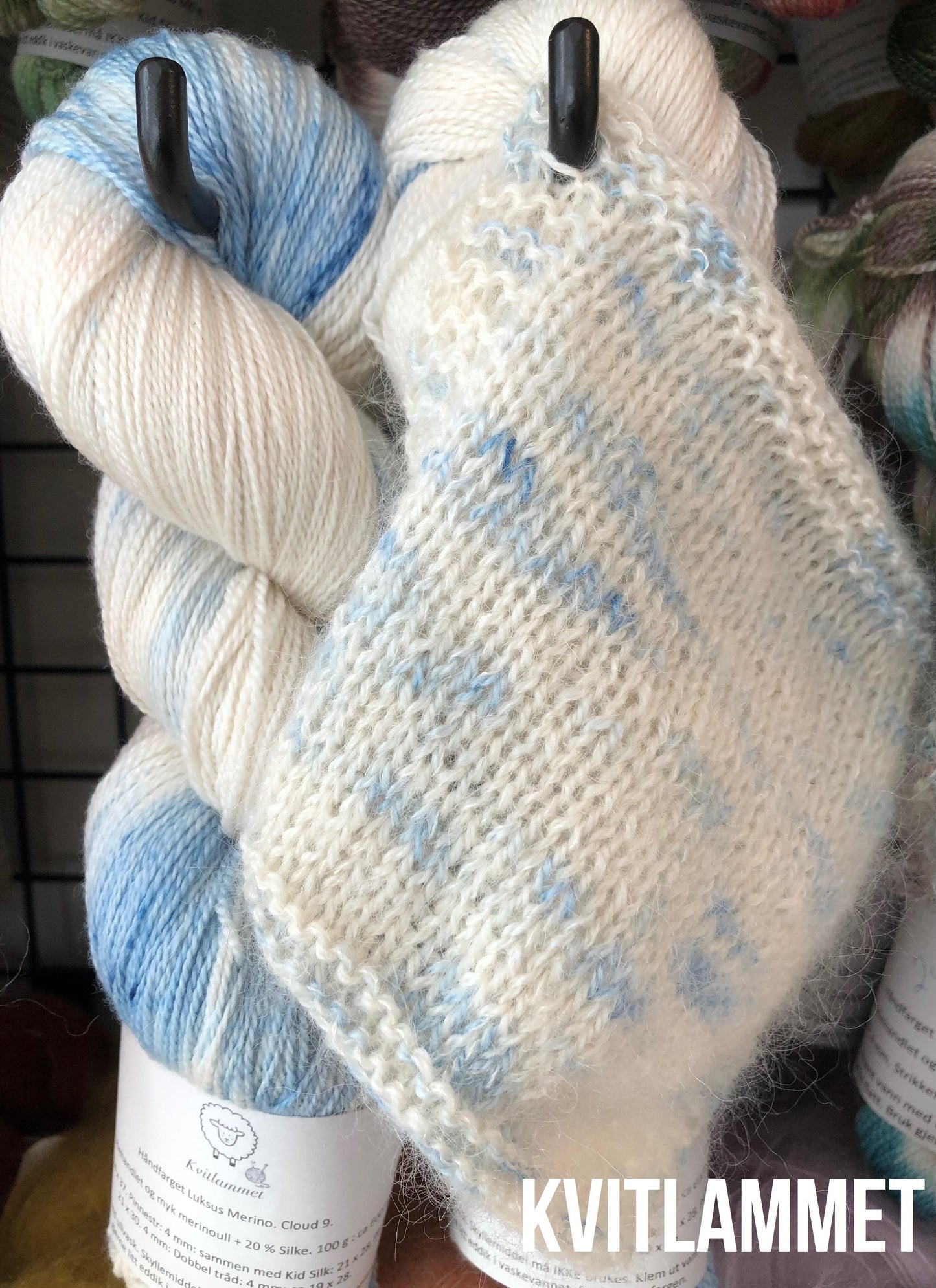 Kvitlammets Luksus merino. Cloud 9.