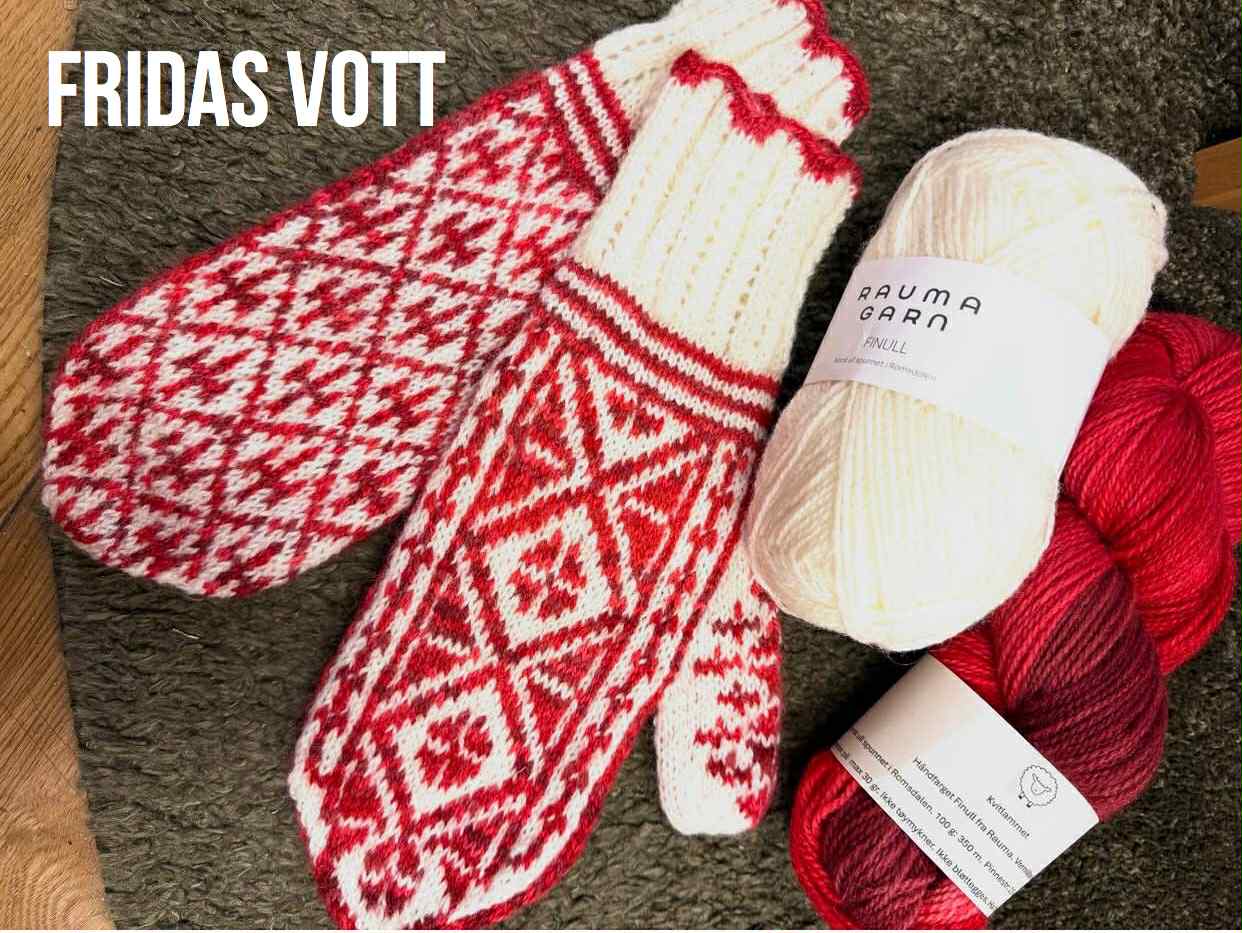 Fridas vott. - oppskrift.