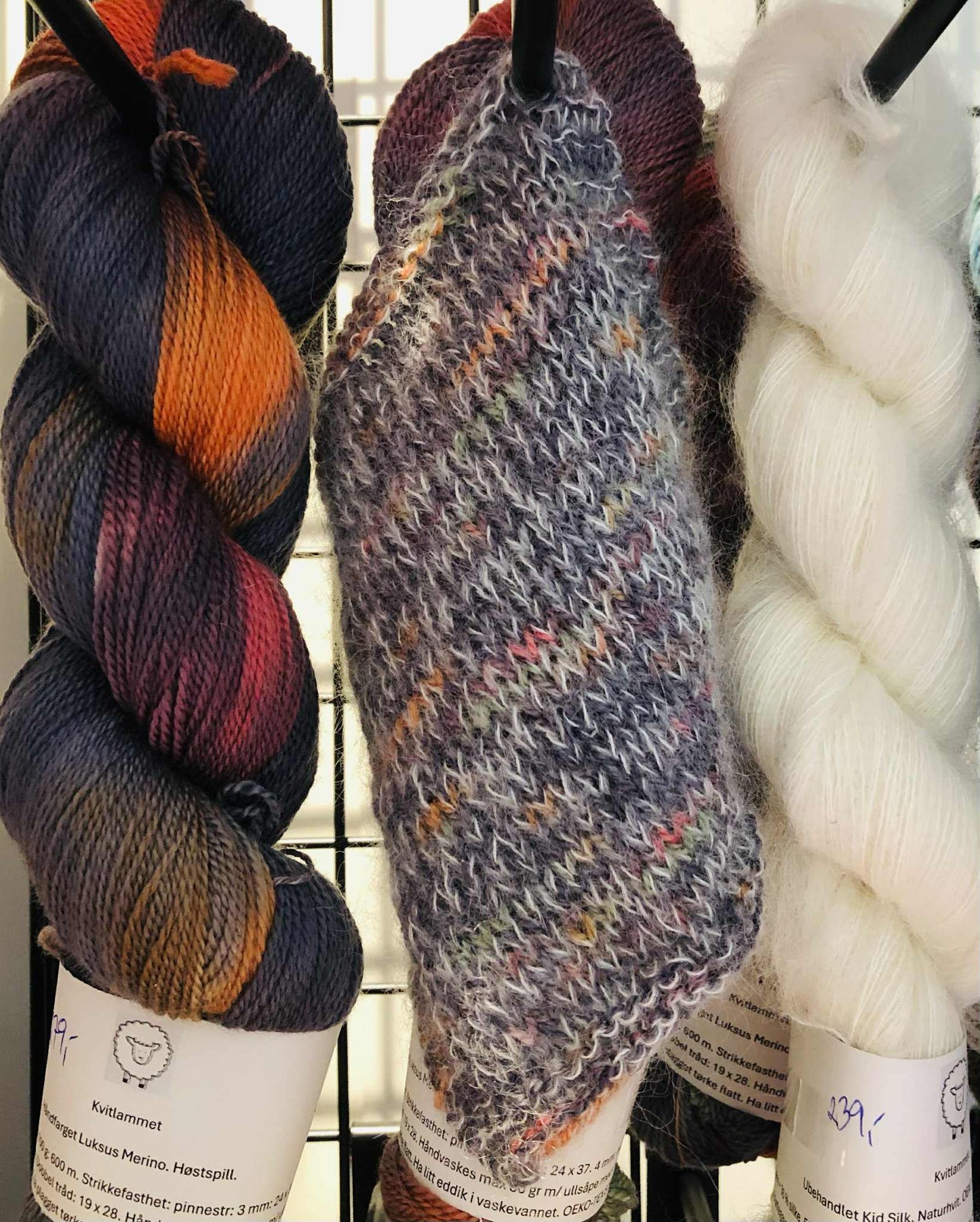 Kvitlammets Luksus merino. Høstspill.