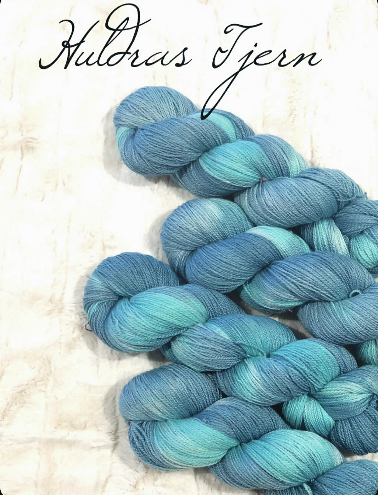 Kvitlammets Luksus merino. Huldras Tjern.