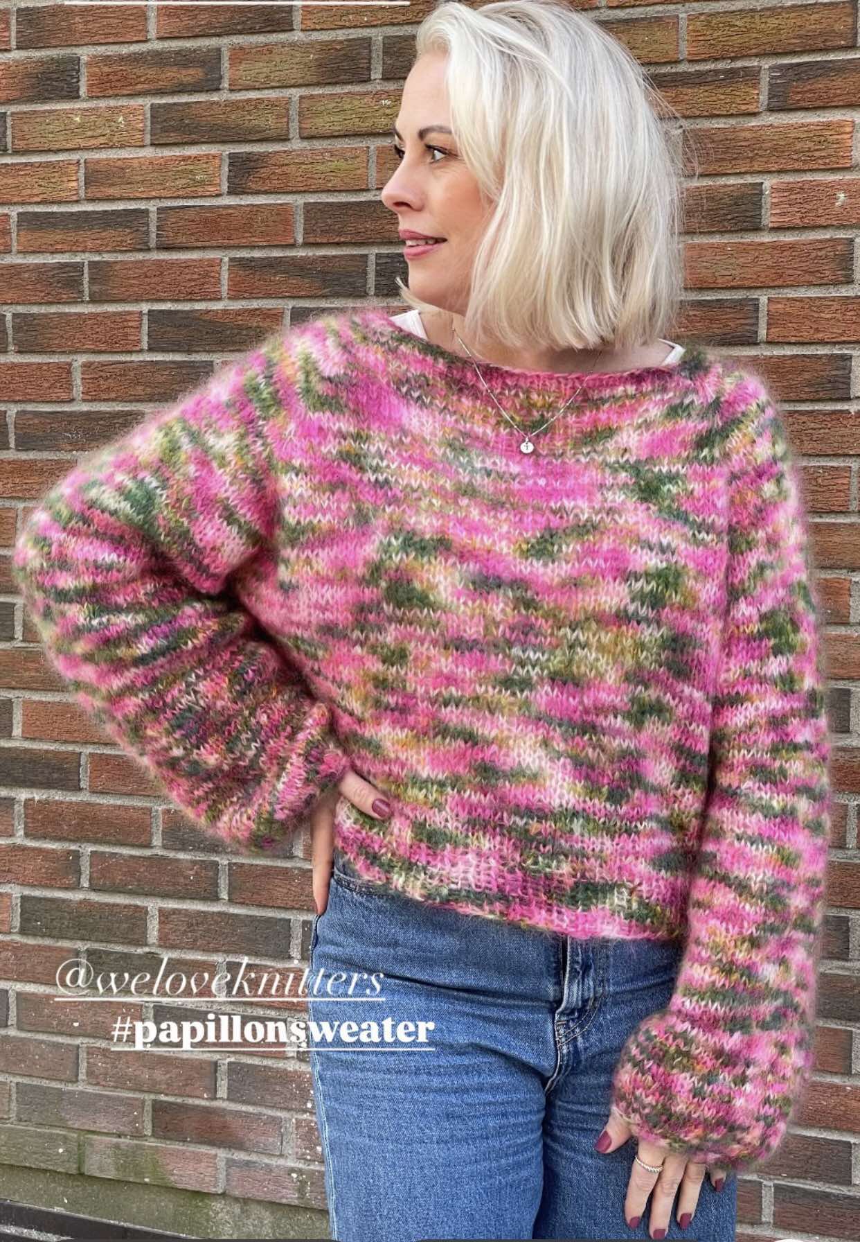 Gladiol. Fat Mohair, ubehandlet. 100 g: Ca 200 m.