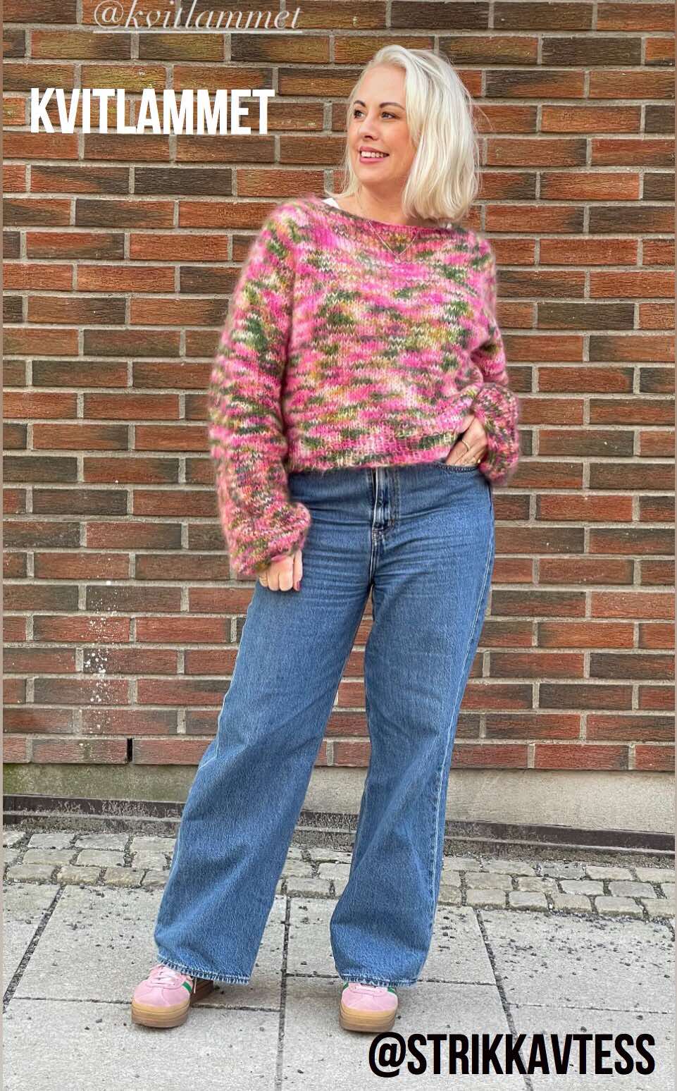 Gladiol. Fat Mohair, ubehandlet. 100 g: Ca 200 m.