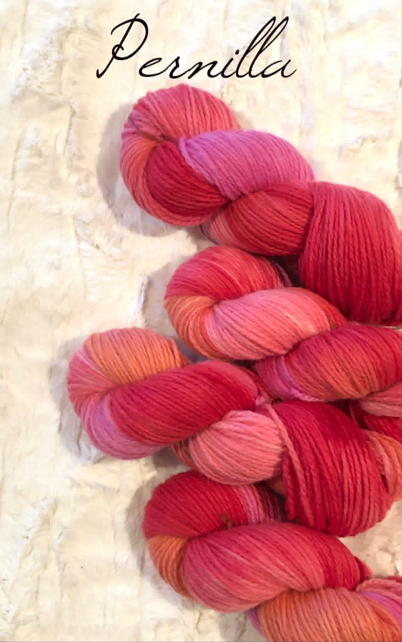 Håndfarget Fivel fra Rauma - Farge: Pernilla.