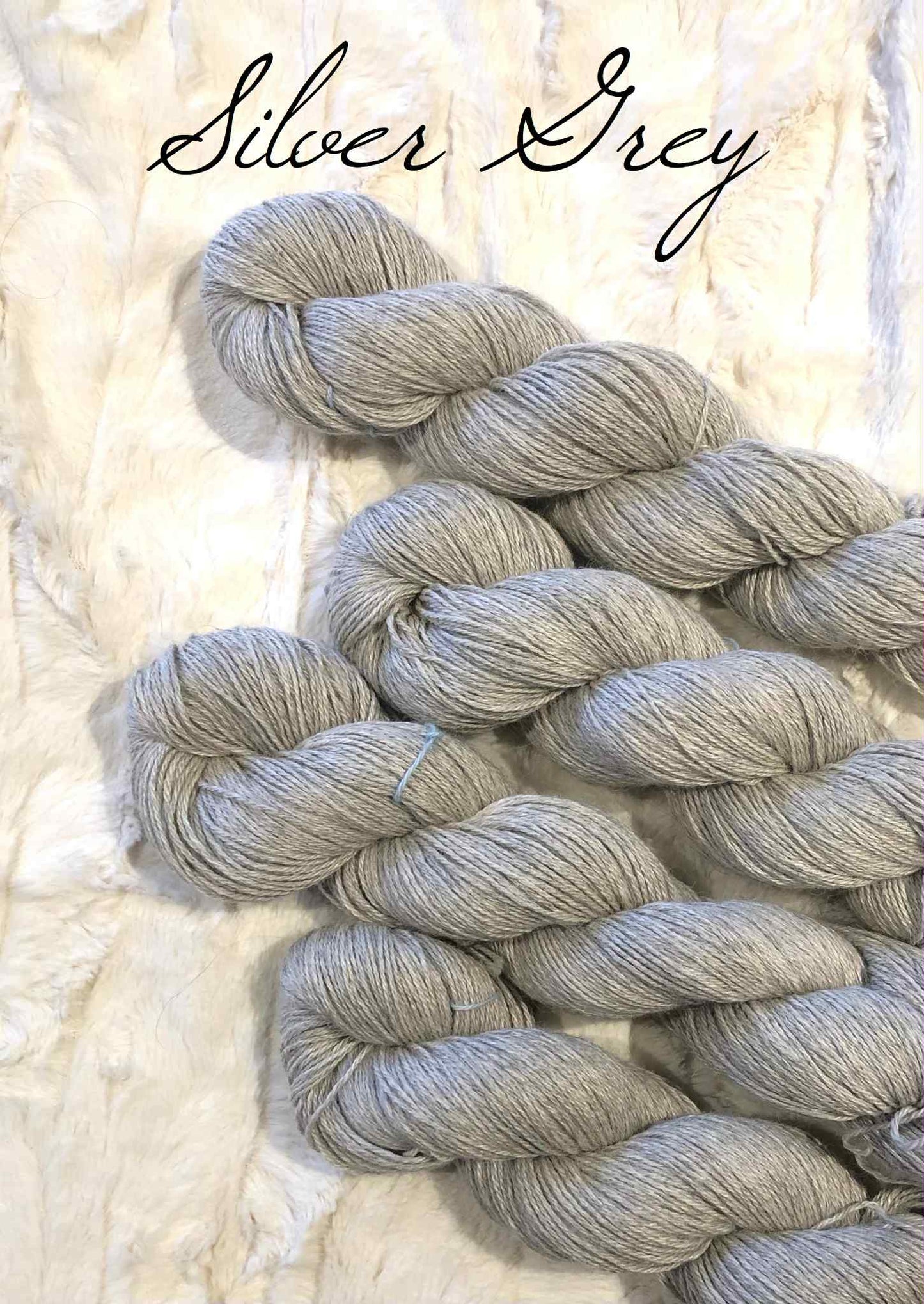 Silver Grey - Eksklusiv Alpakka.
