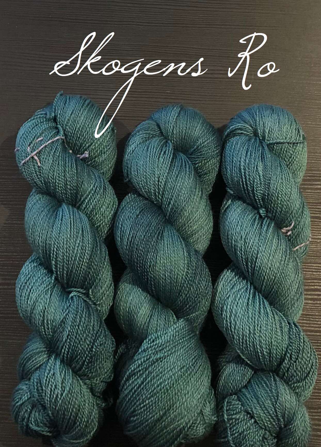 Kvitlammets Luksus merino. Skogens Ro. Melert.