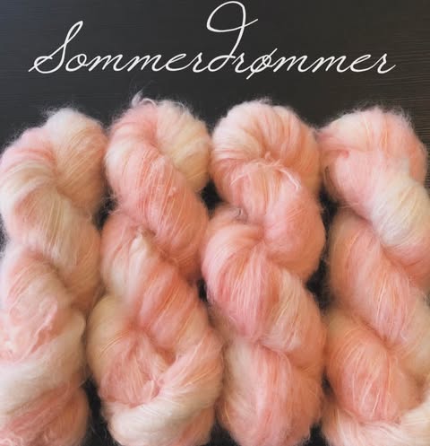Sommerdrømmer. Fat Mohair, ubehandlet.
