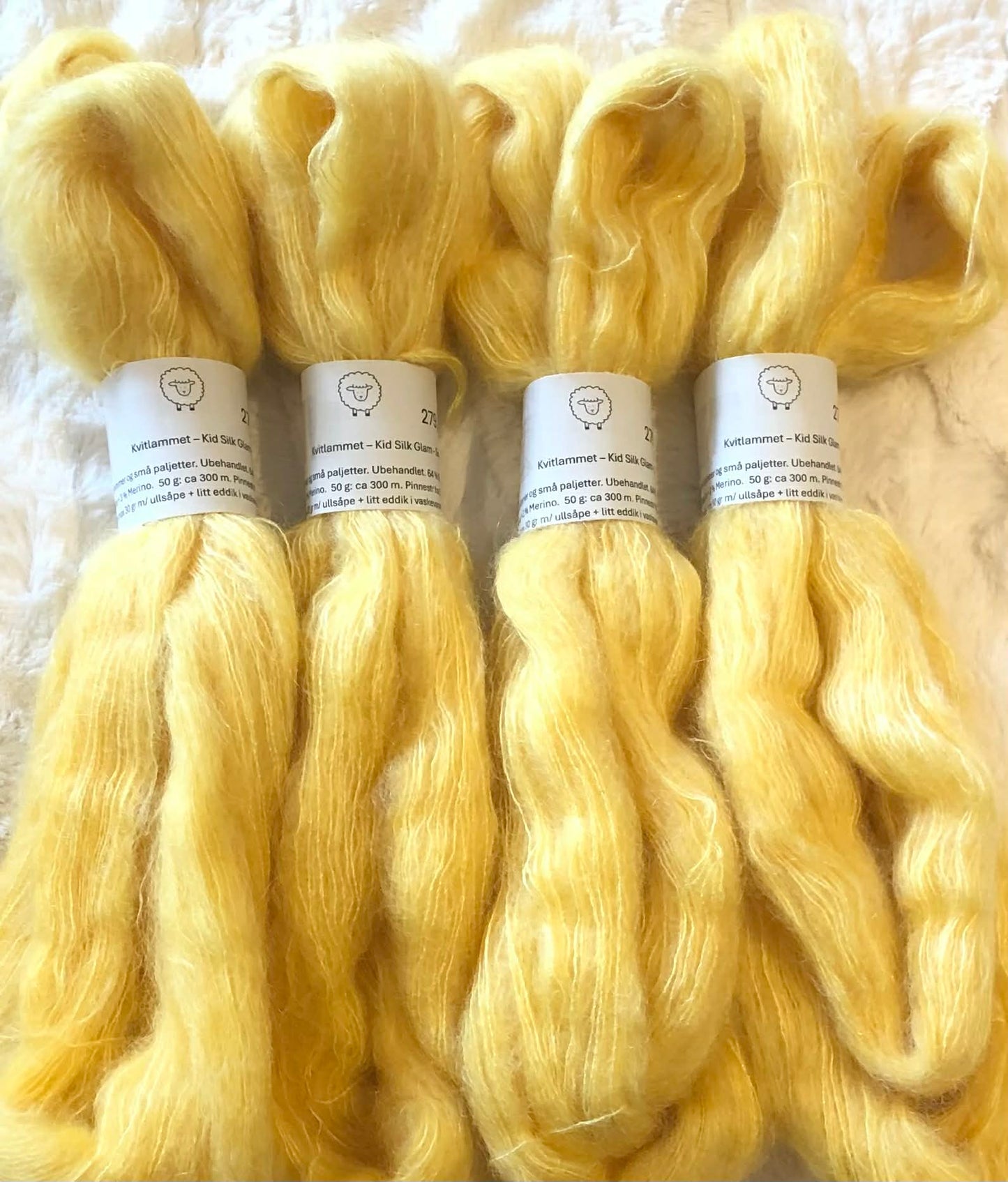 Sommersol - Kid Silk Glam m/ shimmer og små paljetter.