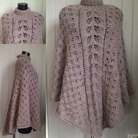 Petrina poncho - Oppskrift