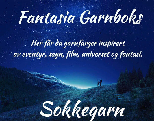 Fantasia Garnboks - Abonnement uten bindingstid. Sokkegarn / forsterket garn.
