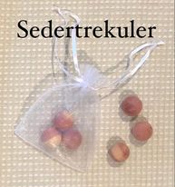 Sedertrekuler - 3 stk i knytepose.