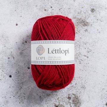 Lettlopi - Crimson red. 9434.