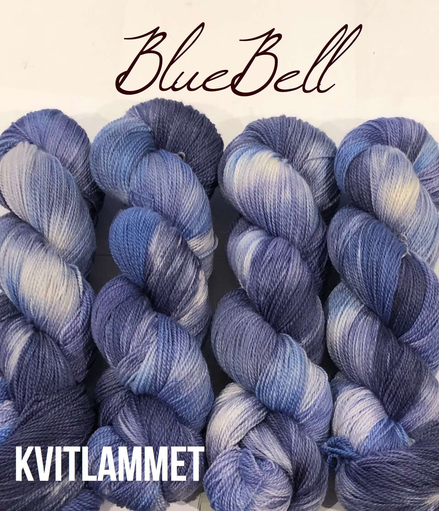 Kvitlammets Luksus merino. BlueBell.