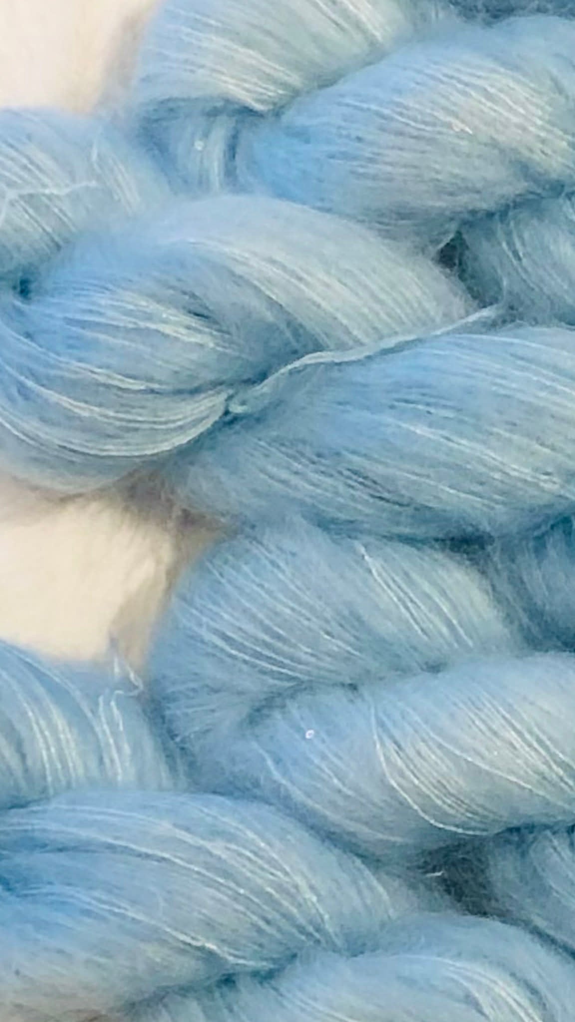 Blue Bubbles- Kid Silk Glam m/ shimmer og små paljetter.