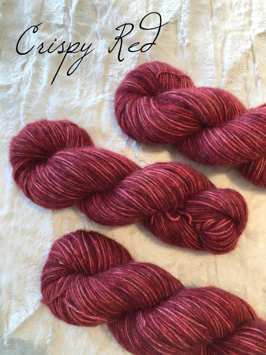 Soft Cloud -Crispy Red. Melert.