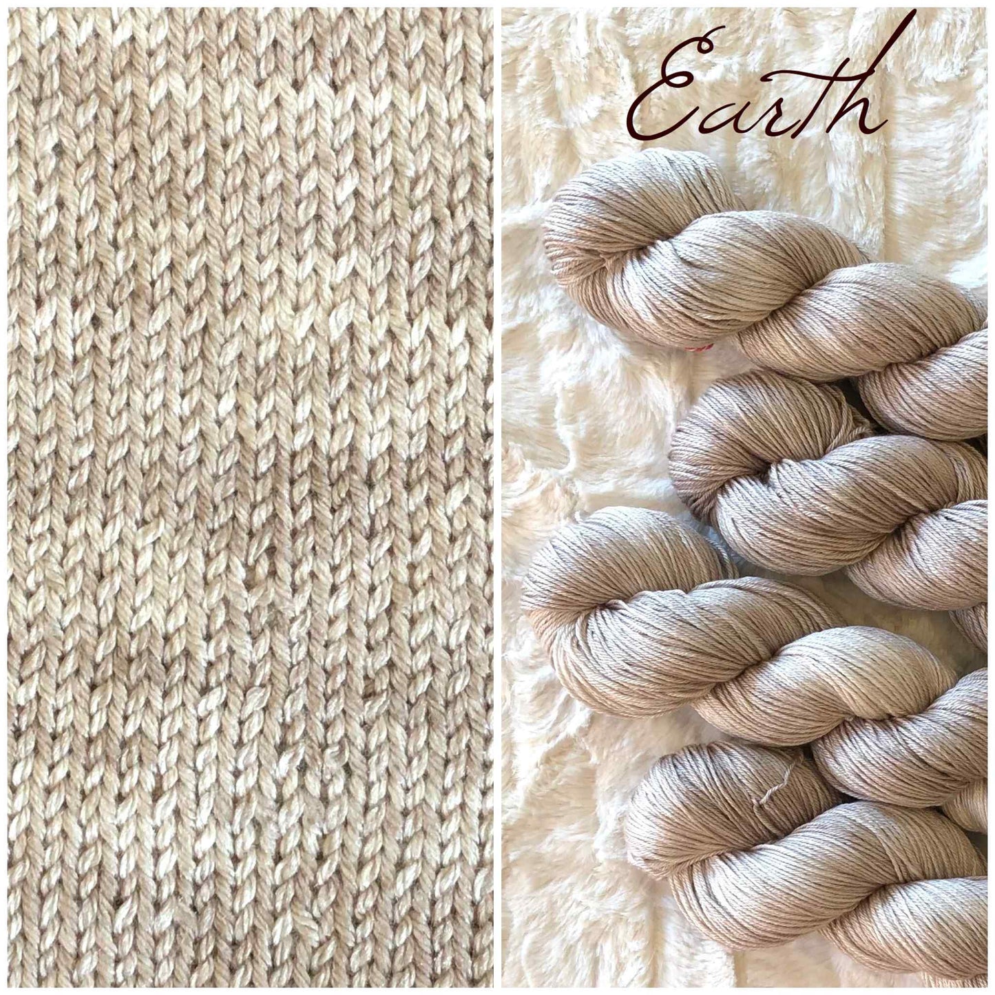 Eksklusivt Posh garn. Earth. - Melert. 100 g: ca 400 m.