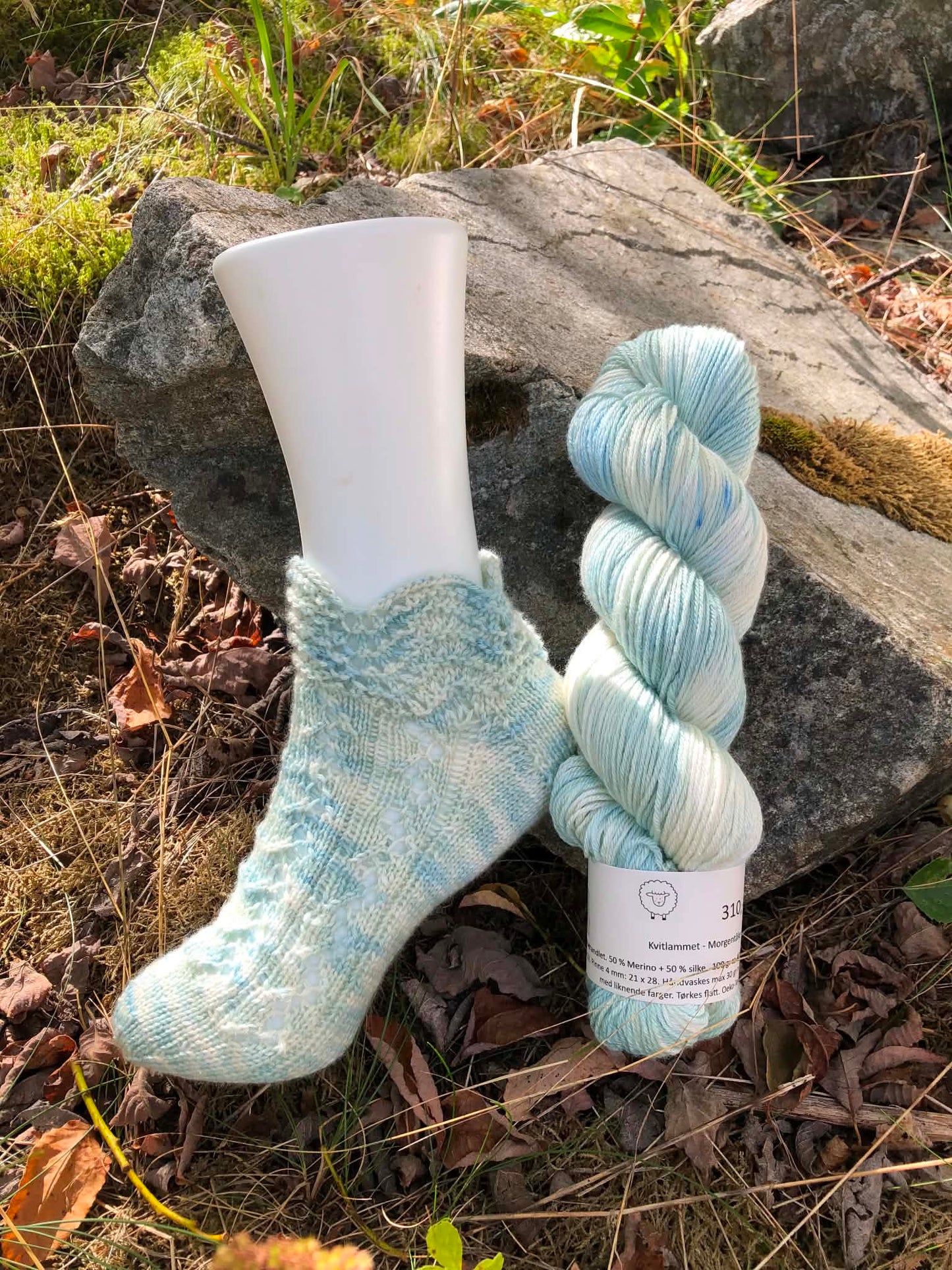 Evangelina – Ankelsokker oppskrift