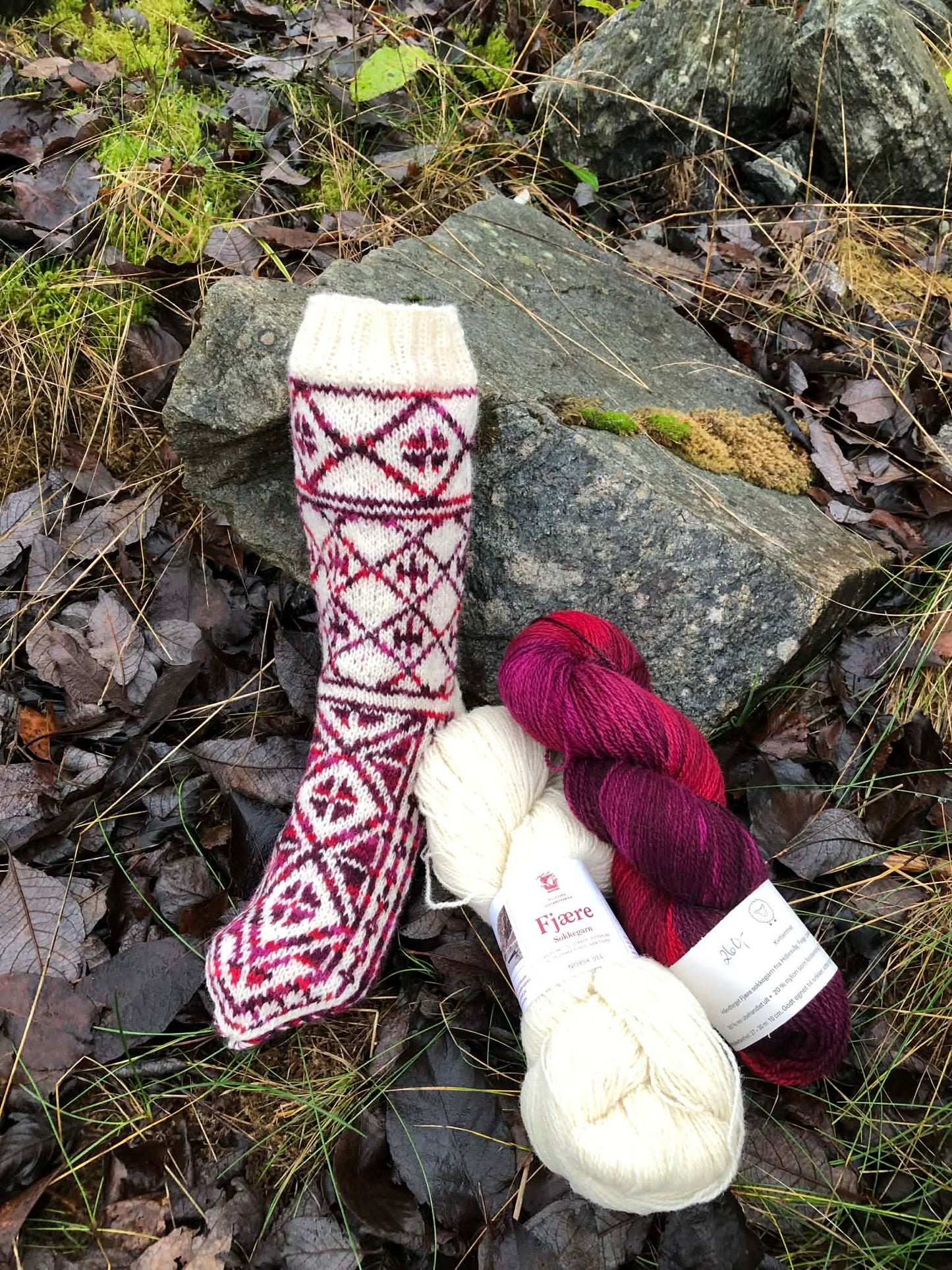 Fridas sokk - oppskrift.