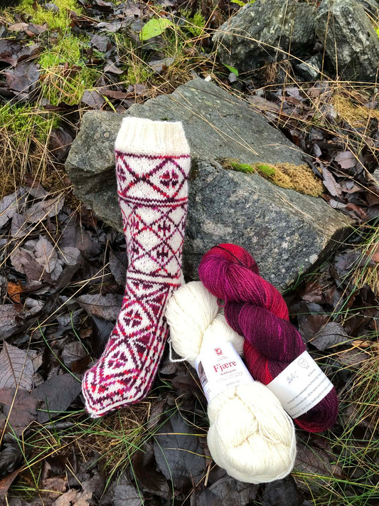 Fridas sokk - oppskrift.