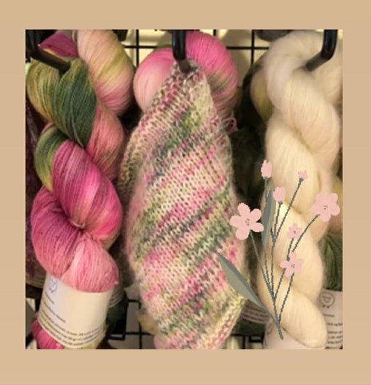 Kvitlammets Luksus merino. Gladiol. TILBUD - INGEN BYTTERETT. 2 hesper igjen.