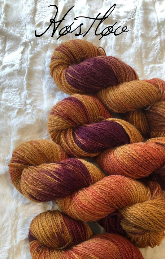 Håndfarget Ask fra Hillesvåg - Høstløv