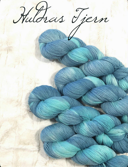 Kvitlammets Luksus merino. Huldras Tjern.