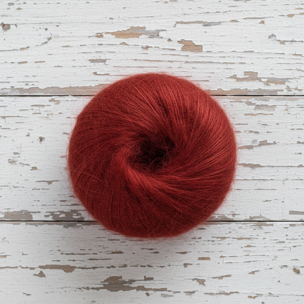 Kvitlammets Tynn Mohair Silk - Amors Piler