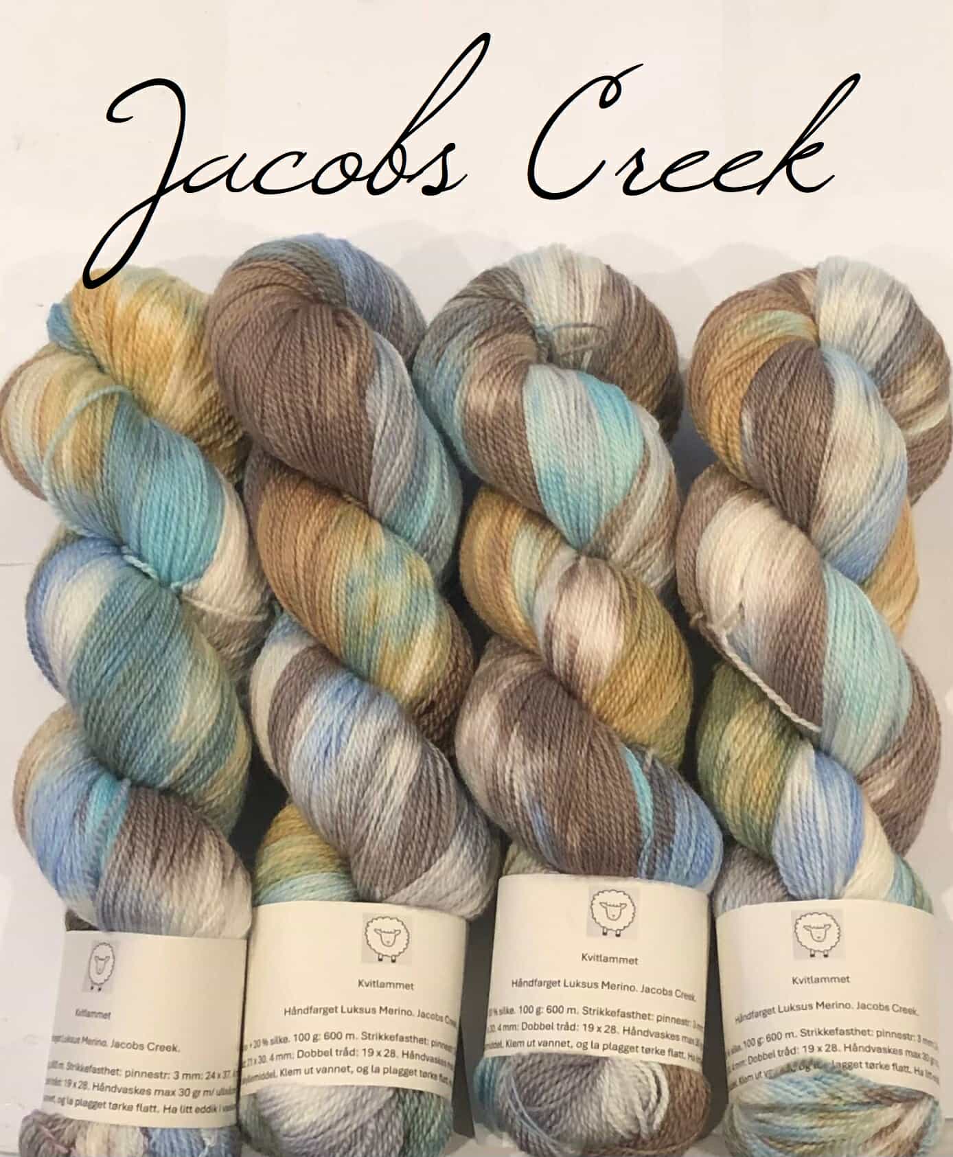 Kvitlammets Luksus merino. Jacobs Creek.