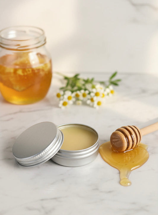 Leppepomade m/ vitamin E + A. Økologisk.