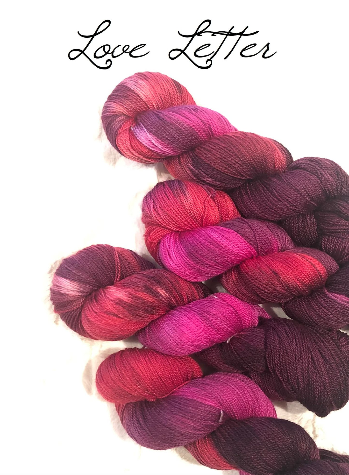 Kvitlammets Luksus merino. Love Letter.