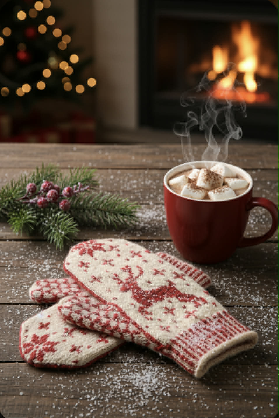 The Mountain Deer - vott. - Oppskrift.