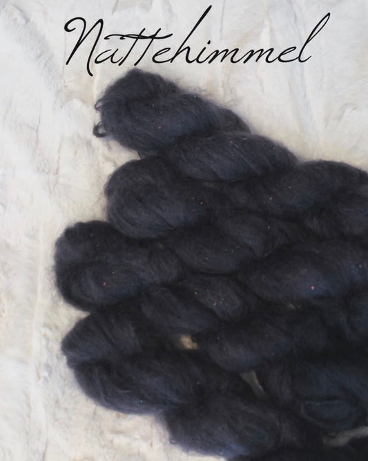 Nattehimmel – Kid Silk Glam med shimmer og små paljetter