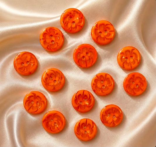 Knapp – Orange, 13 mm