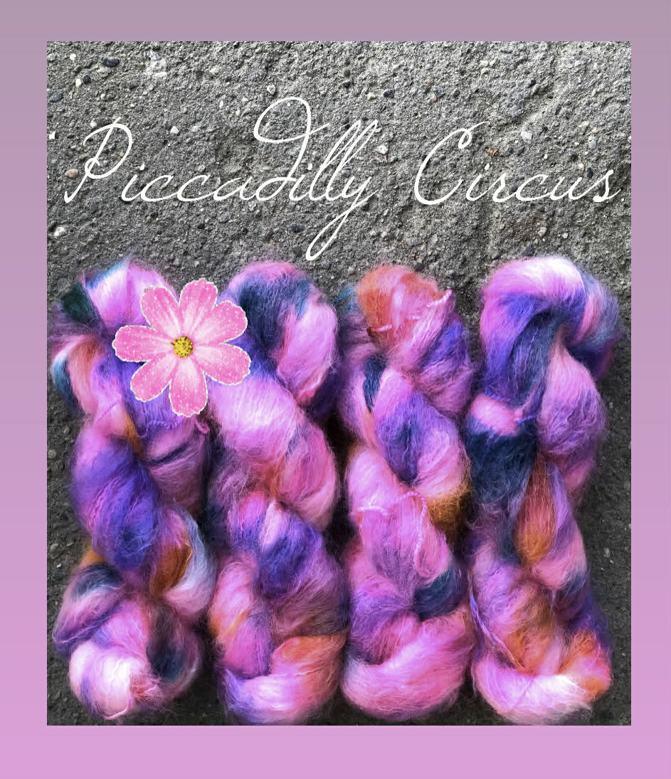 Piccadilly Circus. Fat Mohair, ubehandlet. TILBUD - INGEN BYTTERETT.