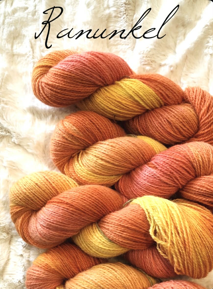 Garnpakke til Rosevotter - Dame og herrestr.