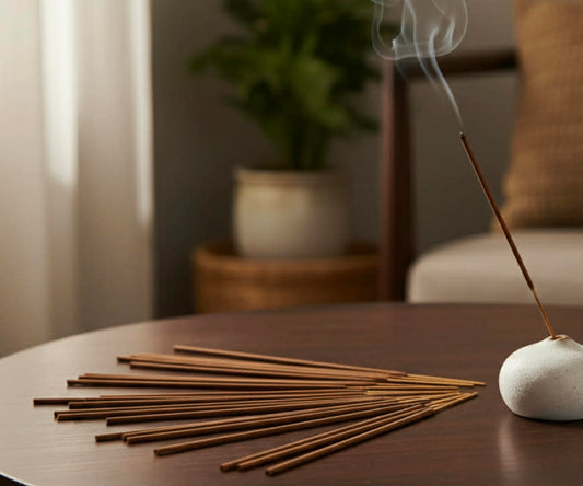 Røkelses-pinner i div dufter - 12 store + 3 små.