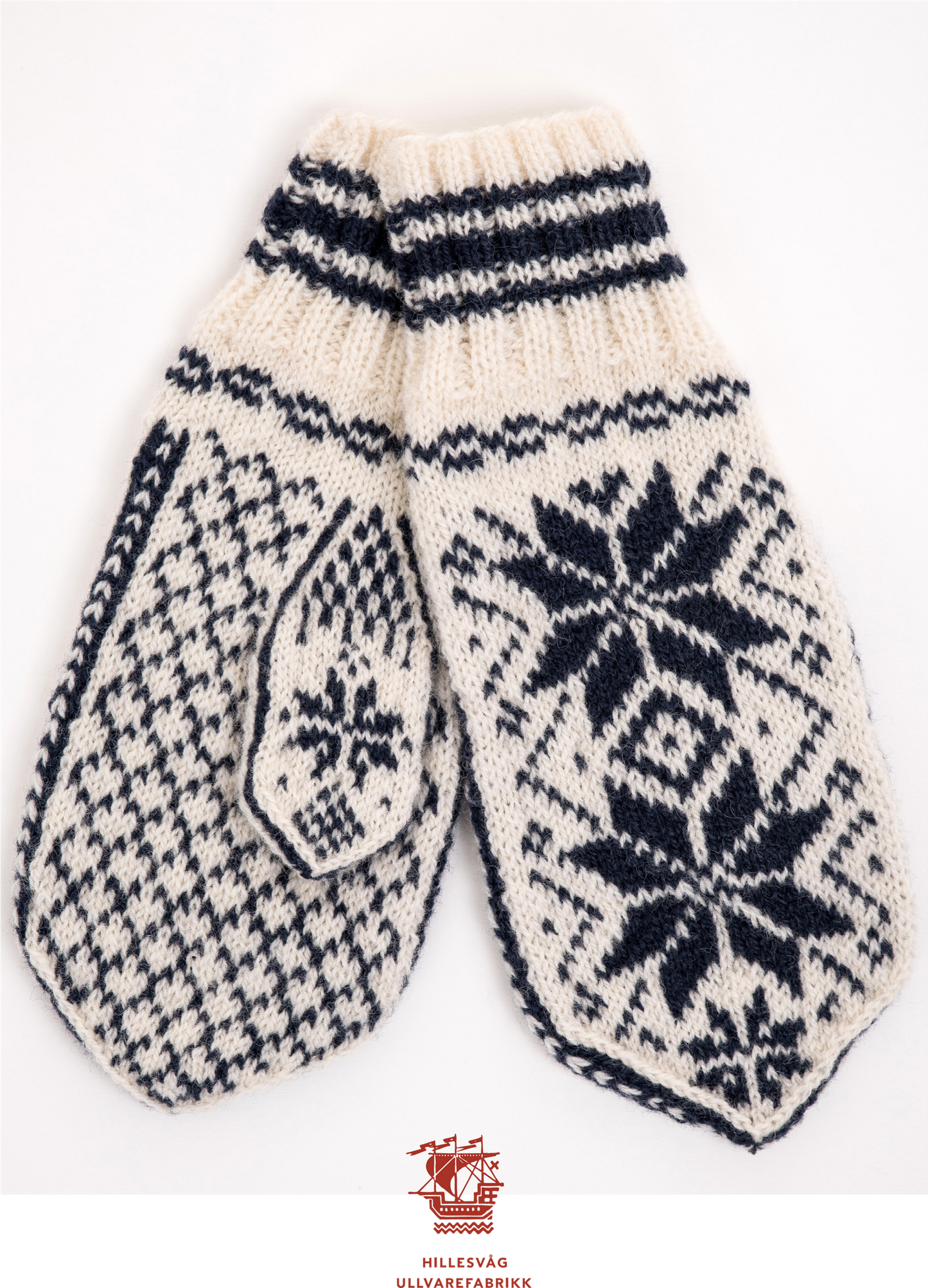 Garnpakke til Rosevotter - Dame og herrestr.