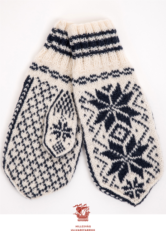 Garnpakke til Rosevotter - Dame og herrestr.