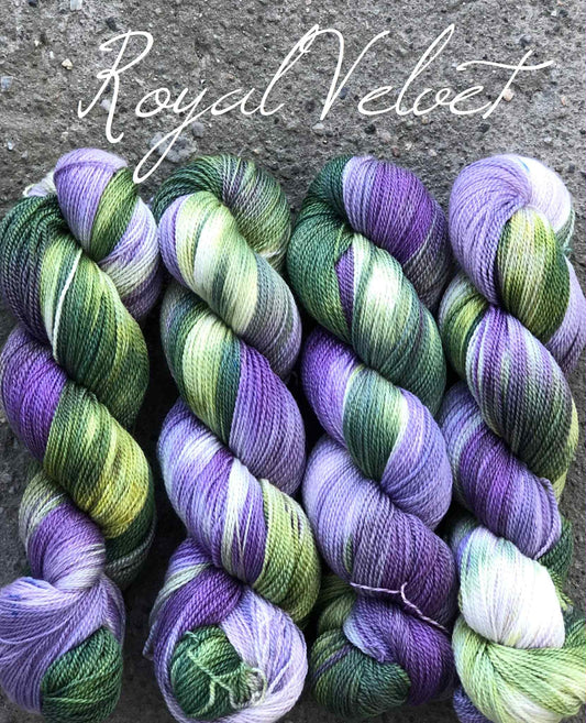 Kvitlammets Luksus merino. Royal Velvet.