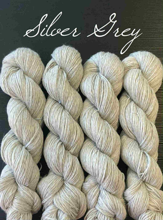 Silver Grey - Eksklusiv Alpakka.