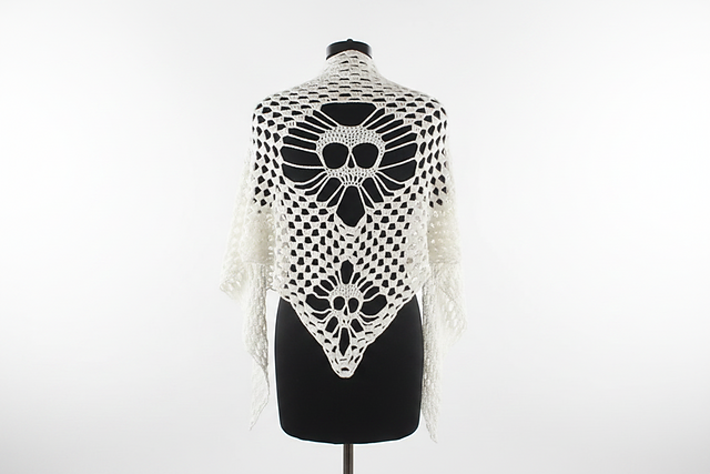 Vanitas – heklet sjal