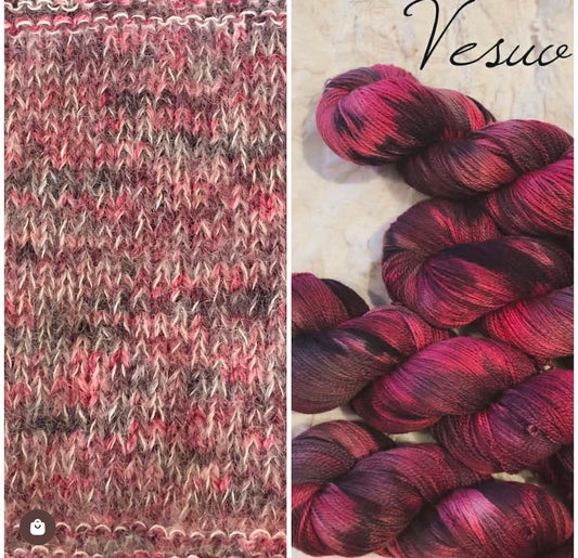 Kvitlammets Luksus merino. Vesuv. TILBUD - UTGÅENDE - INGEN BYTTERETT