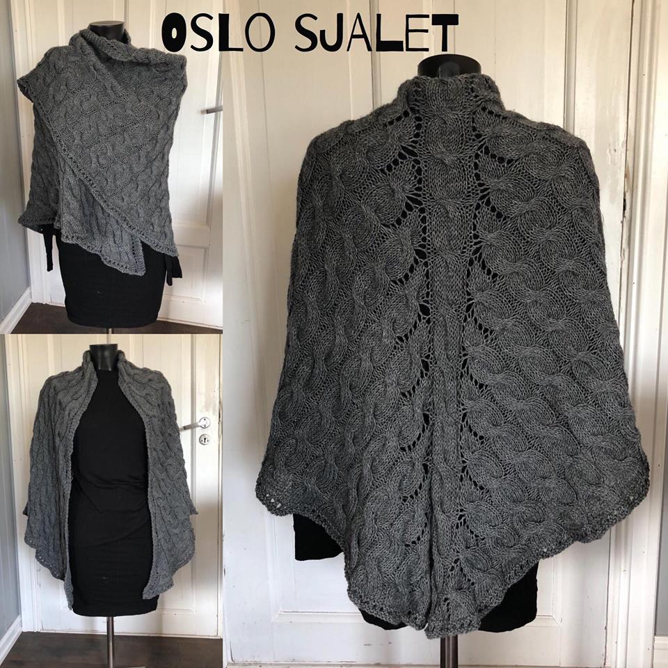 Oslo sjalet - oppskrift.