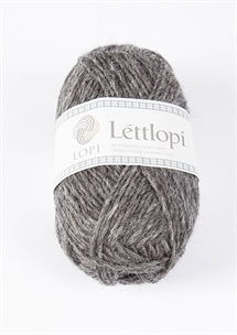 Lettlopi. Dark Grey Heather. 0058